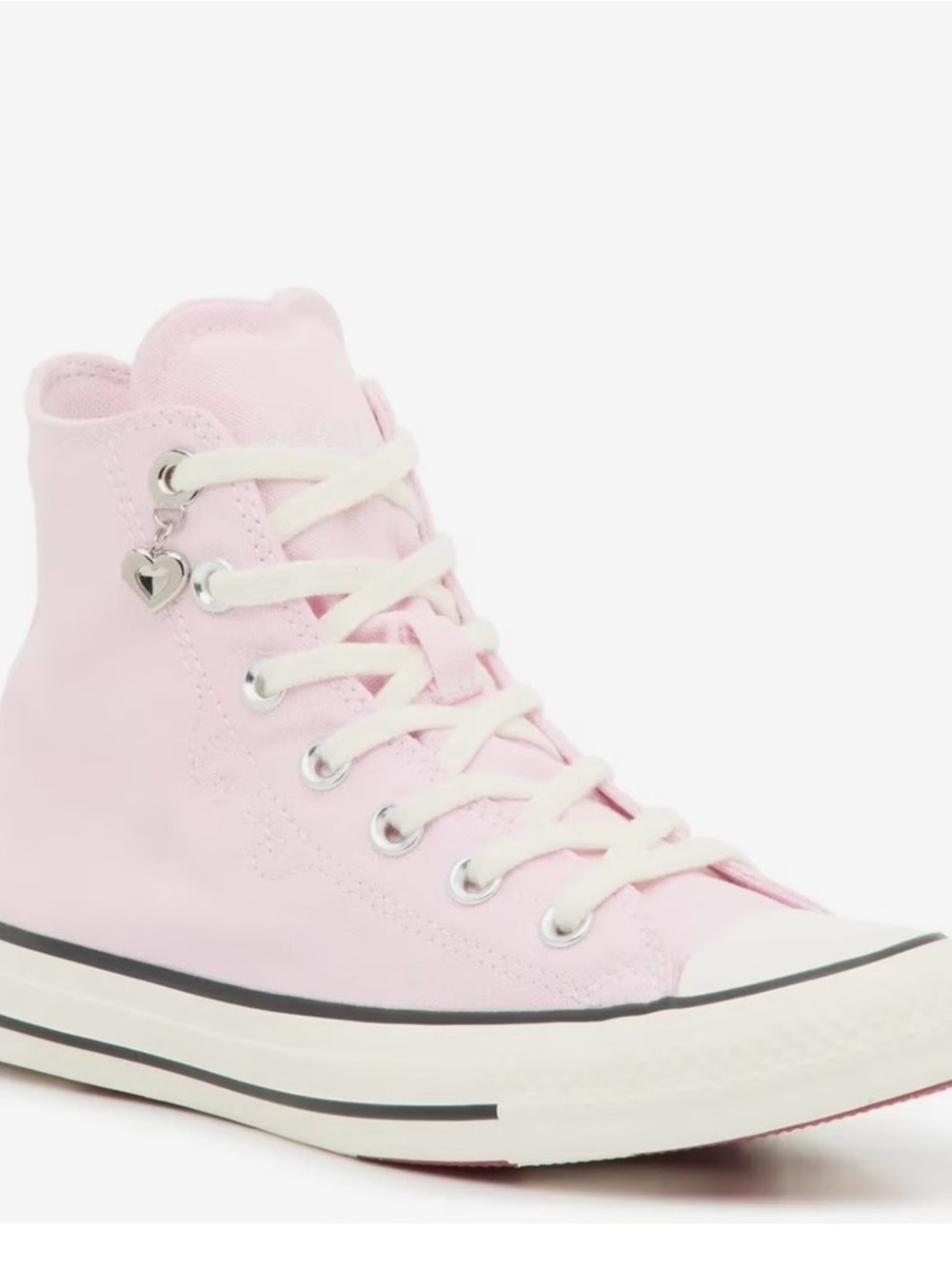 NEW IN BOX! Converse Chuck Taylor All Star New Found Bloom Pink Heart High-Top.
